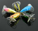 New Light 5pcs Good Cicada Baits New Small Fishing Lures Crankbaits 4cm/1.57"
