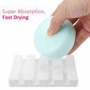 iwasaki Absorbent Soap Bar Holder, Anti-Bacterial Soap Saver Dish And Squar N2L8