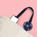 Handheld Fan Small Oscillating Personal Cooling Fan With Base And Built-In