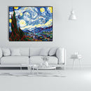 Painting By Numbers Kit DIY Starry Sky Digital Canvas Wall Art Home Decor