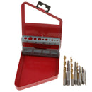 10x Screw Extractor Set Easy Out Drill Bits Guide Broken Screw