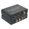 Aluminum 192KHz ARC Audio Extractor Adapter DAC Converter for HDTV Speaker