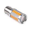 2pcs/Set Super Bright Car Light Bulb Amber P21W 1156 BA15S LED Bulbs 5630 33SMD