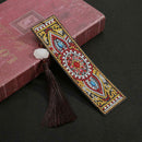 DIY Special Shaped Diamond Painting Leather Bookmark Tassel Book Marks Gift