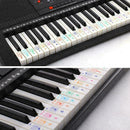 Music Keyboard /Piano Stickers 88/61/54/49 Key Set Play Beginner Learn D0X5