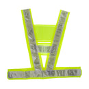 High Visibility Safety Vest Belt with Reflective Stripes
