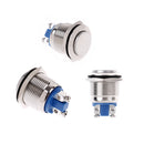 1Pc 19mm waterproof momentary metal push button switch high head switches Px.AU