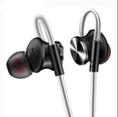 Metal Stereo In-ear Headphones HIFI Bass Headset Sport Running Earphone With Mic