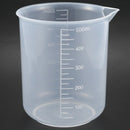 50 100 / 150 250 500ml Transparent plastic beakers graduate E3V2