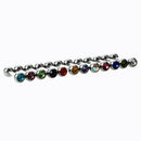 Steel tongue piercing surgical multicolor 12pcs