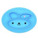 Baby Dishes Silicone Infant Bowls Plate Tableware Kids Food Holder Tray Car