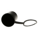 60mm Black Plastic Tow Bar Ball Cover Cap Car Auto Towing Hitch Towball Protect