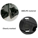 Inner Door Panel Handle for BMW F30 F35 3 Series 12-19 Black (Front Left) A