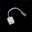 RJ11 6P4C Female To Ethernet RJ45 8P8C Male F/M Adapter Converter Cable Ph MO