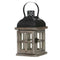Retro Wooden Tower Candle Holder Tea Light Candlestick Wall Hanging Art 1