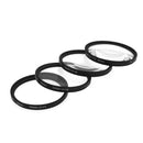 55mm Lens Filter Accessory Kit +1 +2 +4 +10 Close Up Filters for Digital Camera