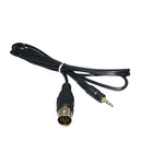 High Quality Car Black 13pin AUX IN Audio Cable CD changer to auxiliary MP3 X3C5