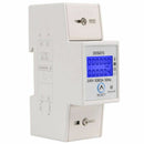 Din Rail Single Phase Wattmeter Power Consumption Watt Electronic Energy Me F9H6