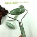 1PCS Natural Facial Beauty Massage Tool Jade Wheel Face Massager Relaxation