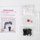 Kids Child DIY Button Painting Stickers Pictures Handmade Drawing Board Kit