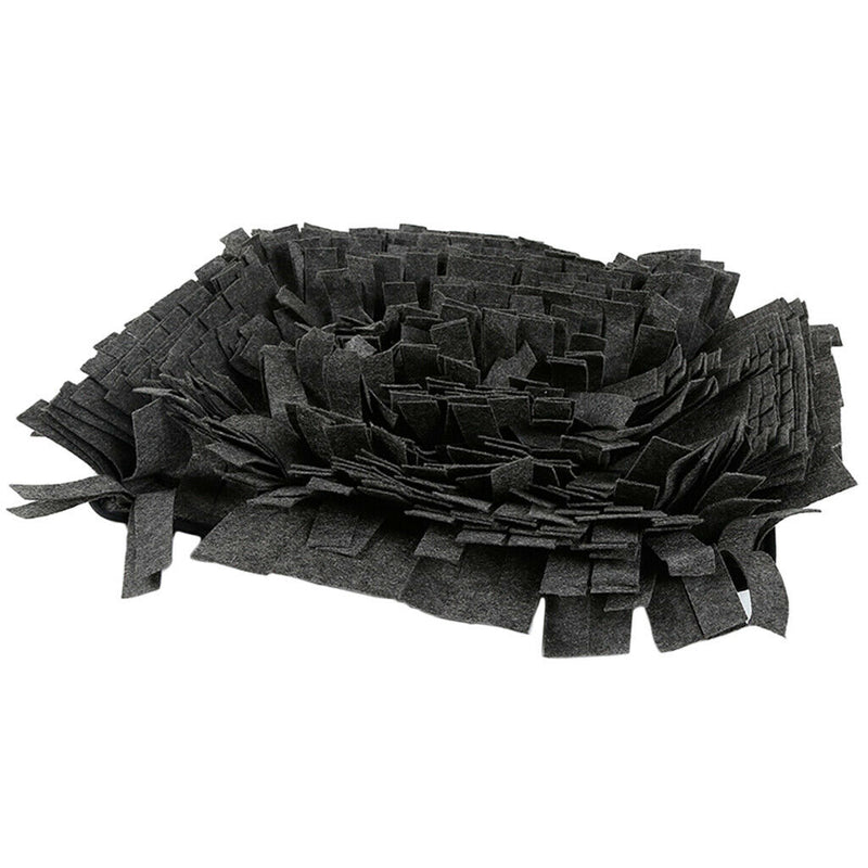 Dog Snuffle Mat Bed Blanket Training Mats Pet Activity Chewing Toys, Grey