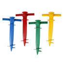 1PC Adjustable Sun Beach Umbrella Stand  Fishing  Parasol Ground Anchor Hol J Ew