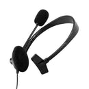 3.5mm Wired Monaural Headset with Noise Cancelling Mic for PS4 Controller