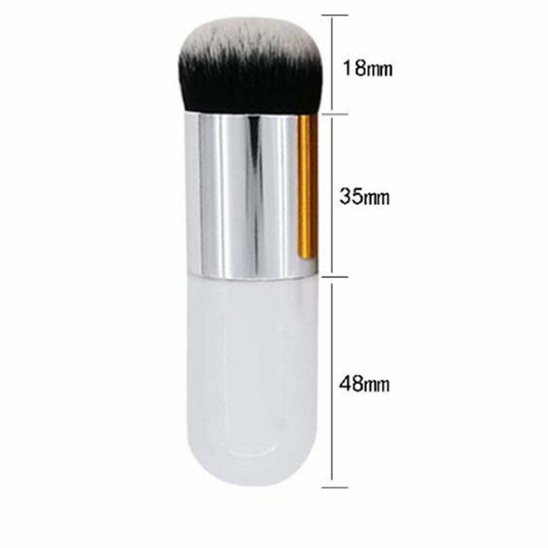 Soft Flat Foundation Face Blush Kabuki Powder Contour Brush Makeup Tool Beauty.