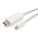 USB3.1 Type-C to HDMI Adapter Cable Converter For Macbook HDTV Projector 6ft
