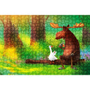 1000pcs DIY Deer Goose Drinks Puzzle Educational Learning Assembling Toys