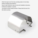 Universal 2.5 "- 5.5" C-Neck Racing Car Cold Air Intake Filter Cover