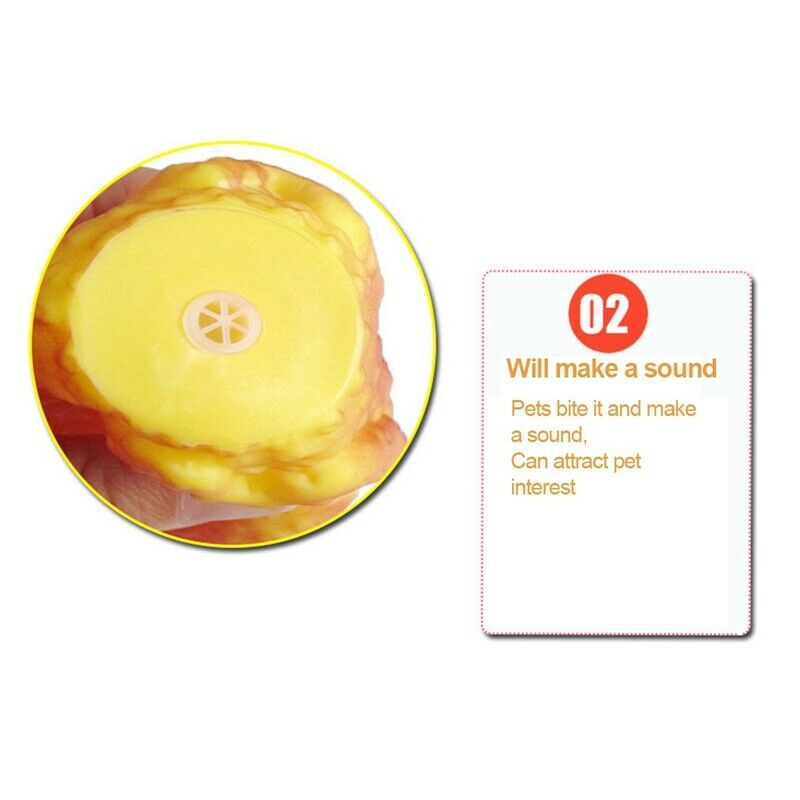 Dog Toys Simulation Silicone Roasted Chicken Tooth-resistant Teeth Pet Trai
