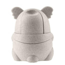 Wheat Straw Cartoon Koala Toothpick Box Hand Press Automatic Toothpick Cans