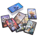 78 Cards Witch Tarot Deck Future Fate Indicator Forecasting Cards Gift TableGa3C