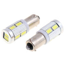 2x BAX9S H6W 10 LED Parking Light Tail Light Bulb 12v  3C