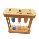Sand Glass Clock Tea Timer 3 Minutes & 5 Minutes & 7 Minutes - Round Hourglass