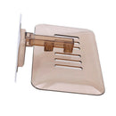 Soap Dishes Drain Holder Bathroom Organizer Wall Mounted Storage Rack Soap