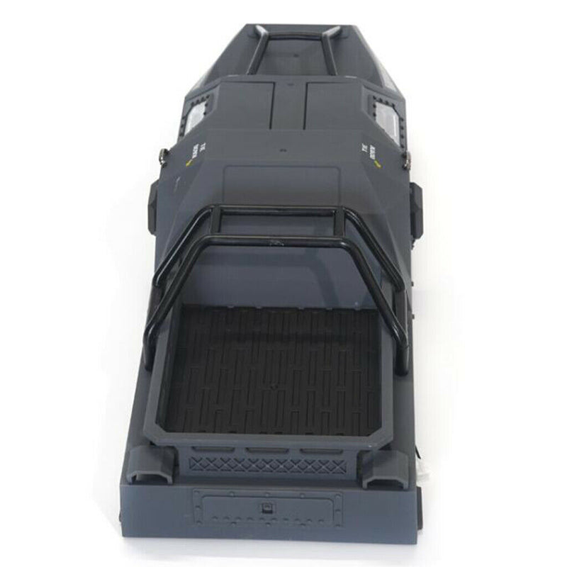 Metal Alloy 1/12 RC Tank Spare Parts Accessories DIY  Car Shell Gray