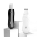 White Professional Ultrasonic Facial Skin Scrubber Deep Face Cleaning Peeli F1V2