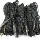 1/8" 10ft 3.5mm Stereo Audio Aux Headphone Extension Cord-Male Cable Female N2K9