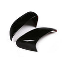 2Pcs Car Glossy Abs Rearview Mirror Cover for Mercedes a Class W177 A180 A2 L6E3