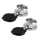 2pcs 12V Cigarette Lighter Power Socket Plug Plug Cap For Chevrolet Suburban