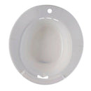 Sitz Tub Basin on Toilet for Pregnant Maternity Hemorrhoids Therapy White