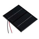 12V 1.5W Solar Panel Epoxy Polycrystalline Silicon DIY Battery Power Charge A