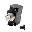 20A Push Button Reset Circuit Breaker, DC50V AC125-250V Thermal Overload