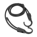 Adjustable Stretch Elastic Cords Hooks Rope Tie Car Luggage Roof Rack Strap