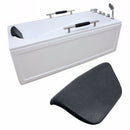 Spa Bath Pillow PU Bath Cushion Non-Slip Suction Cups Home Spa Headrest Relax-OZ