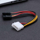 20cm 4Pin IDE to 2 Serial ATA SATA Power Supply Cable Hard Drive Adapter Cord