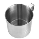 Oil Strainer Pot / Grease Can, 1.5 Quart Stainless Steel Oil Storage Can Co