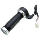Universal Brand Black Electric Scooter Bike Throttle Grip 12V 24V 36V 48VT W8C6